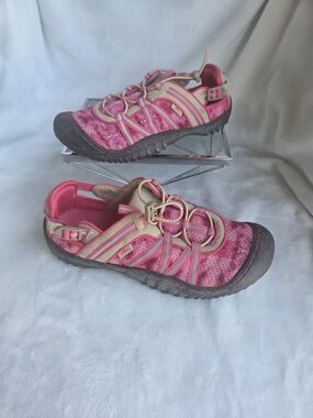JBU by Jambu Keegan Water Ready Vegan Slip On Shoes Pink Women Size 7W